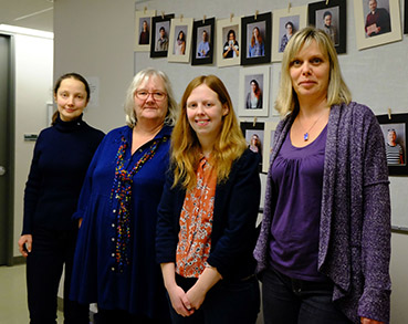 Kate Ehle with her Examination Committee